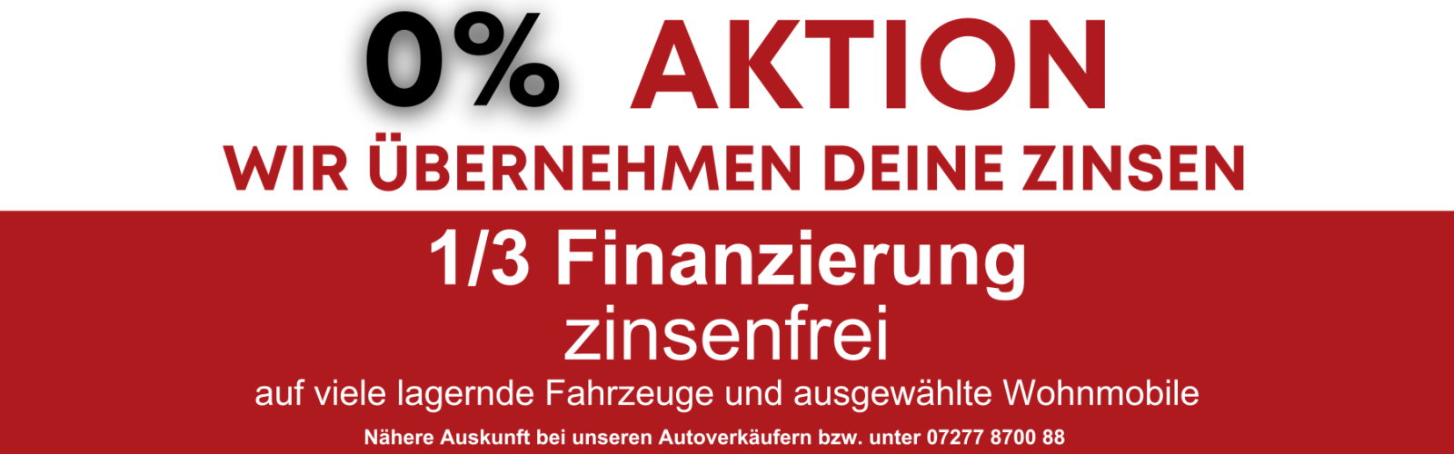 0% Finanzierungsaktion bei Ing. Günther Baschinger GmbH in 