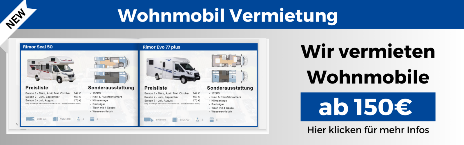 Wohnmobil Vermietung bei Ing. Günther Baschinger GmbH in 